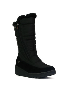 Botas fashion coronel tapioca mujer negras