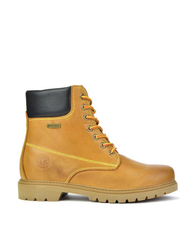 Botas Con Cordones Coronel Tapiocca Hombre Mostaza T525-16