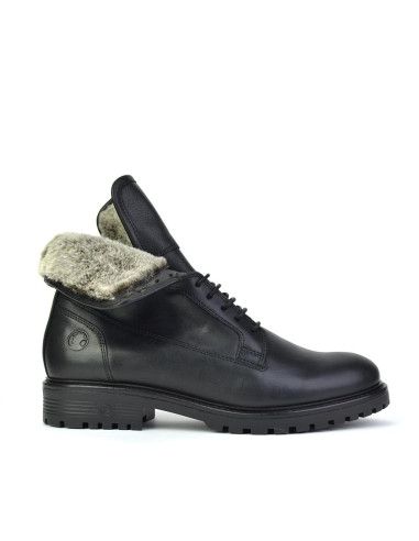 Botas Cordones Y Pelo Coronel Tapiocca Hombre Negro C2321-11